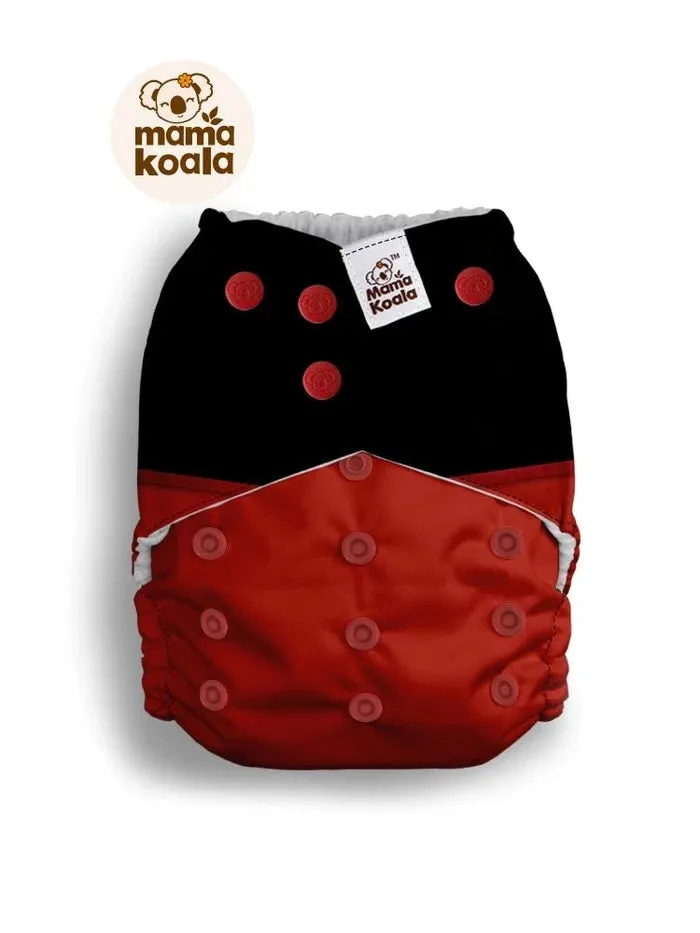 Mama Koala 2.0 with Suede Lining-Buttons
