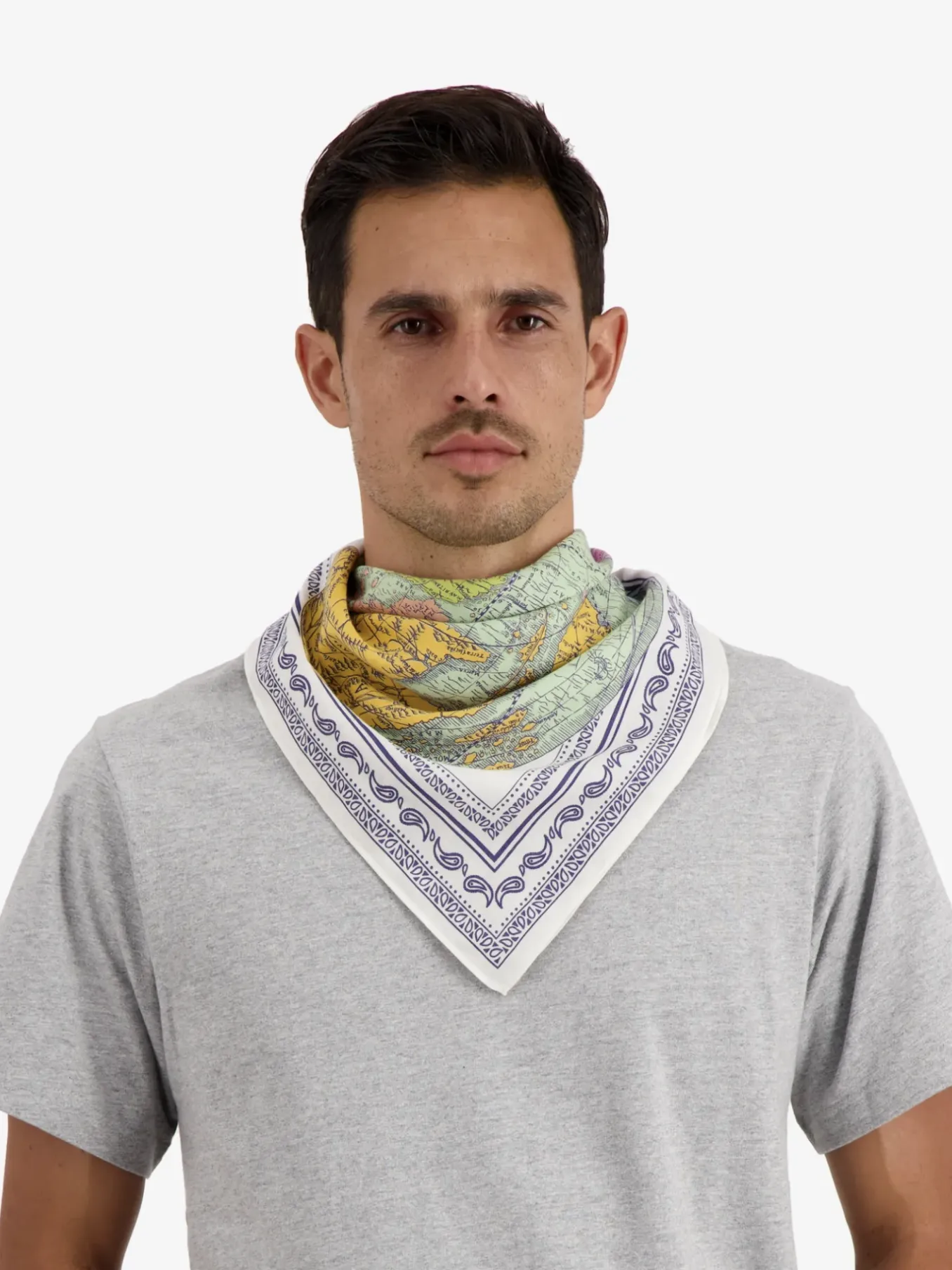 Mappemonde Square Scarf