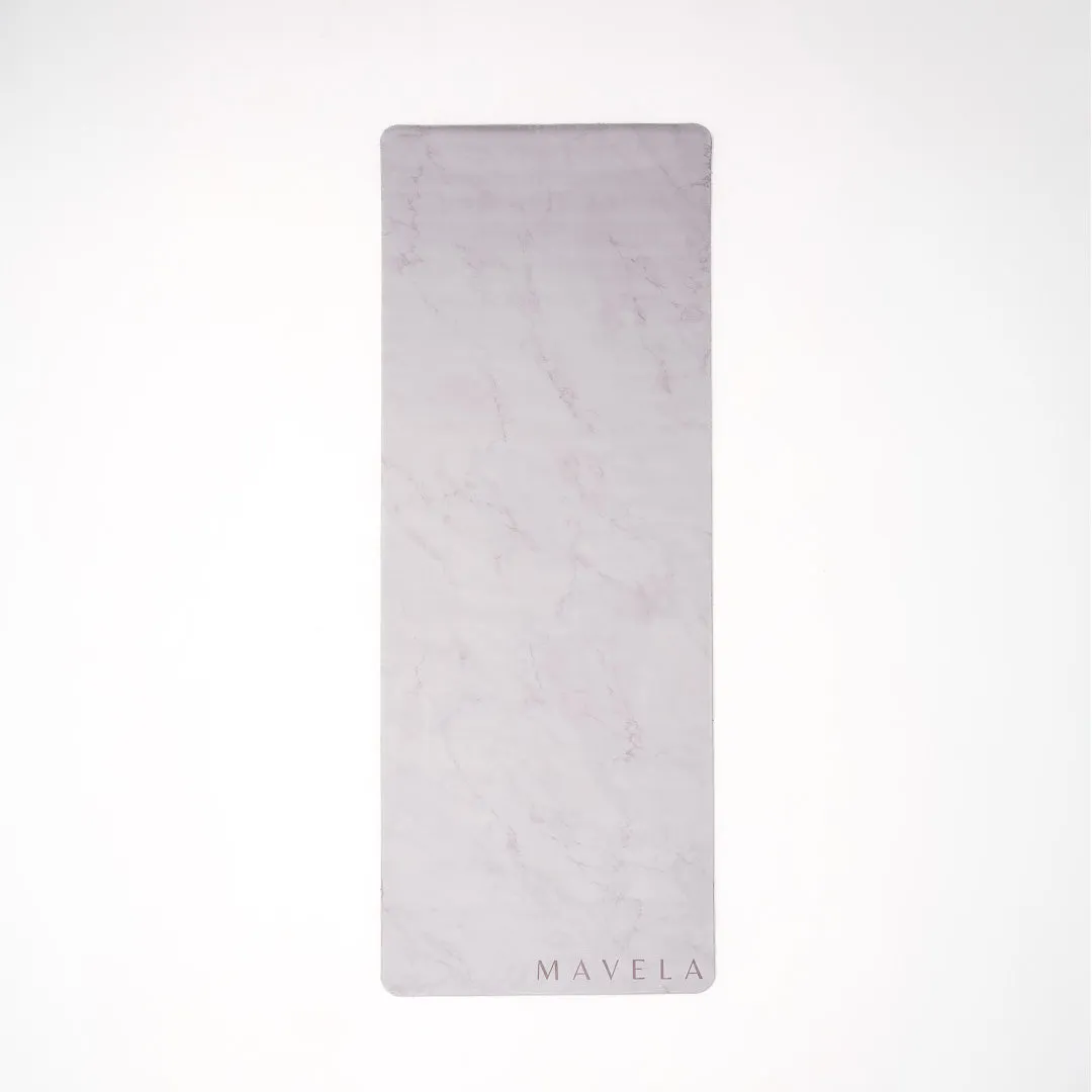 Marble Microfiber Suede Yoga Mat