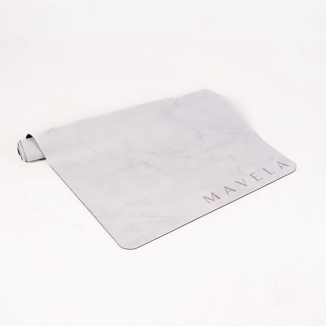 Marble Microfiber Suede Yoga Mat