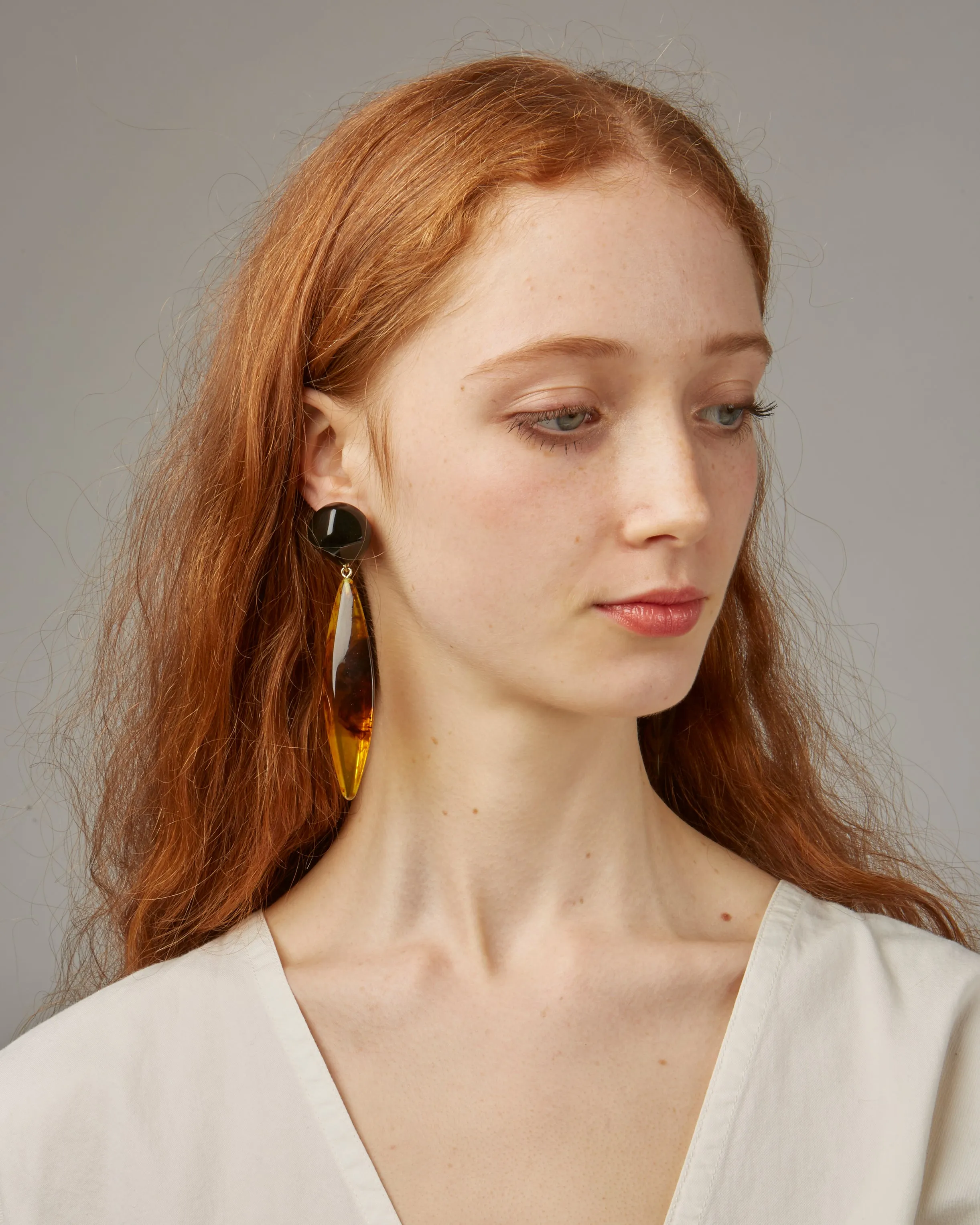 Margot earrings in Tortoise