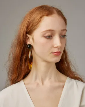 Margot earrings in Tortoise
