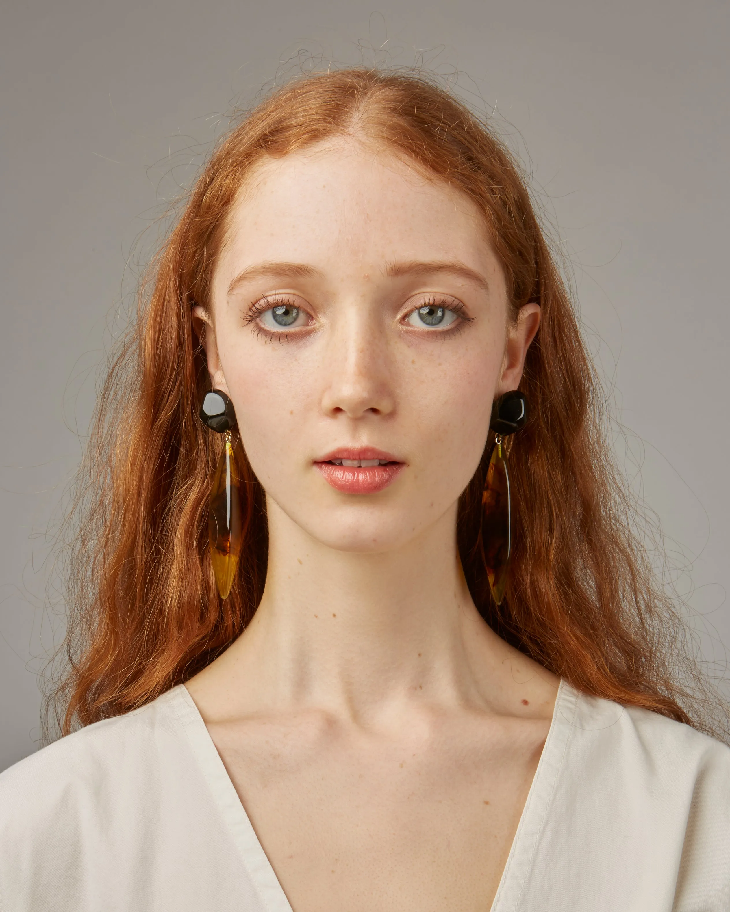 Margot earrings in Tortoise