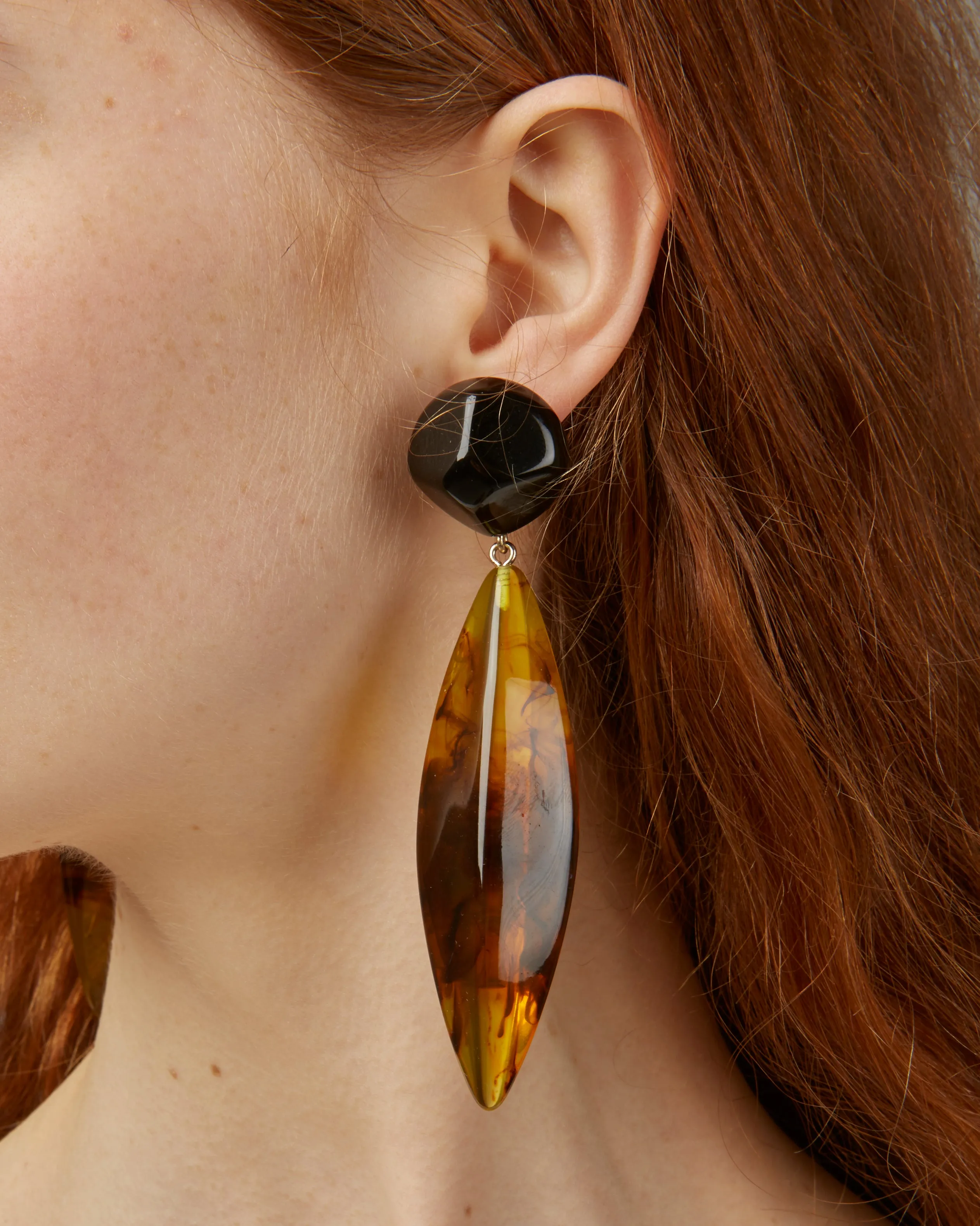 Margot earrings in Tortoise
