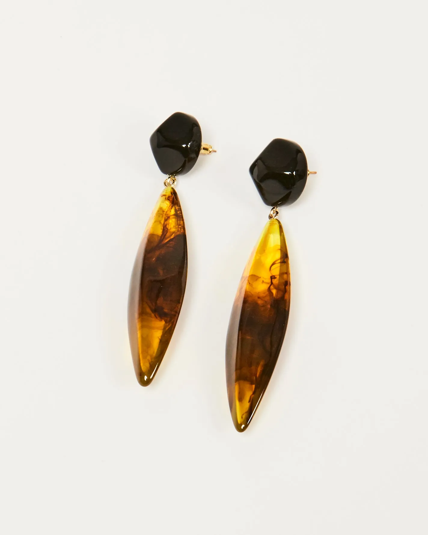 Margot earrings in Tortoise
