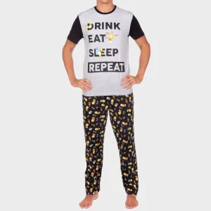 Mens Simpsons Pajamas - Homer Simpson