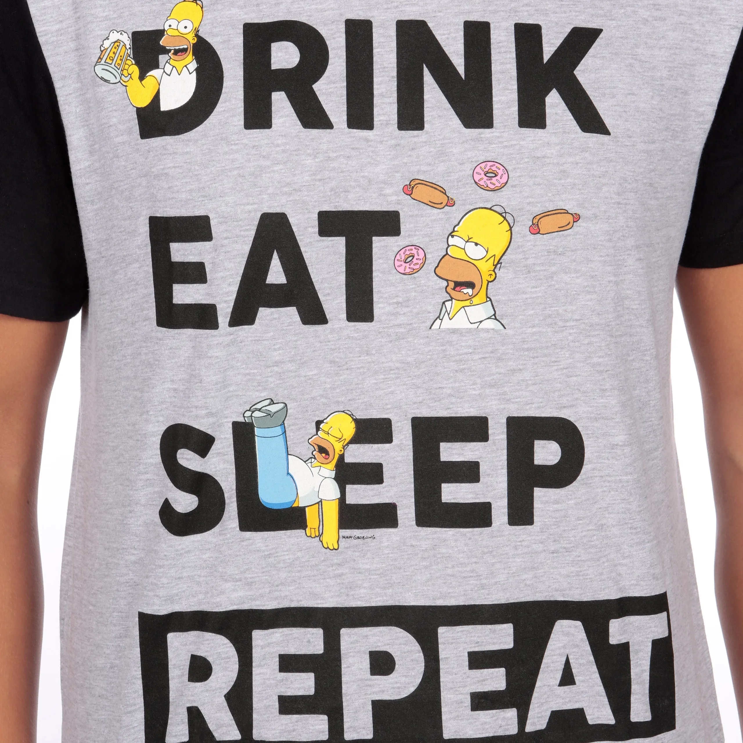 Mens Simpsons Pajamas - Homer Simpson