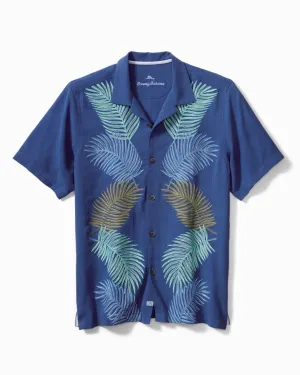 Men's Tommy Bahama | Frond-Cisco Camp Shirt | Bering Blue