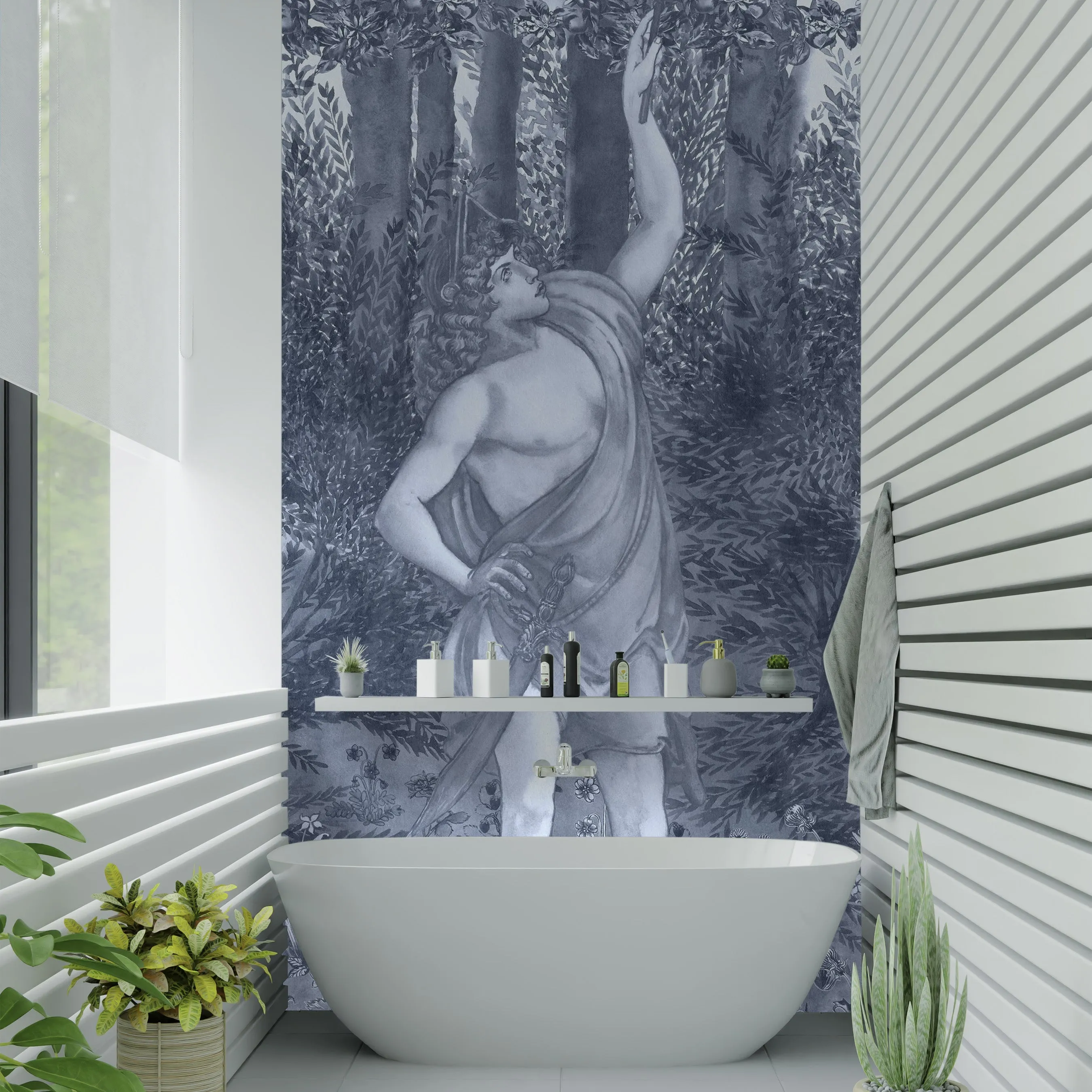 Mercury Acrylic Shower Wall Panel Home Decor 2440mmm x 1220mm