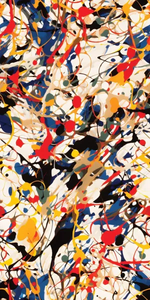Messy Paint Acrylic Wall Panels Home Decor Wall Panels 2440mmm x 1220mm