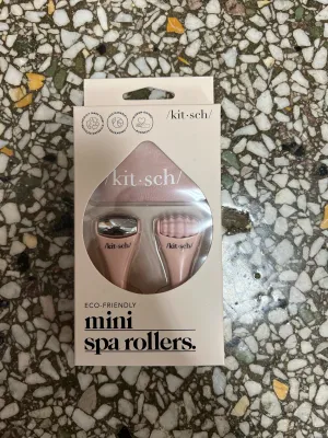Mini Spa Rollers 2pc Set