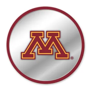 Minnesota Golden Gophers: Modern Disc Mirrored Wall Sign