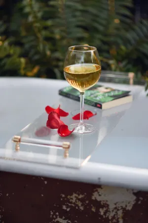 Modern Acrylic Bath Tray