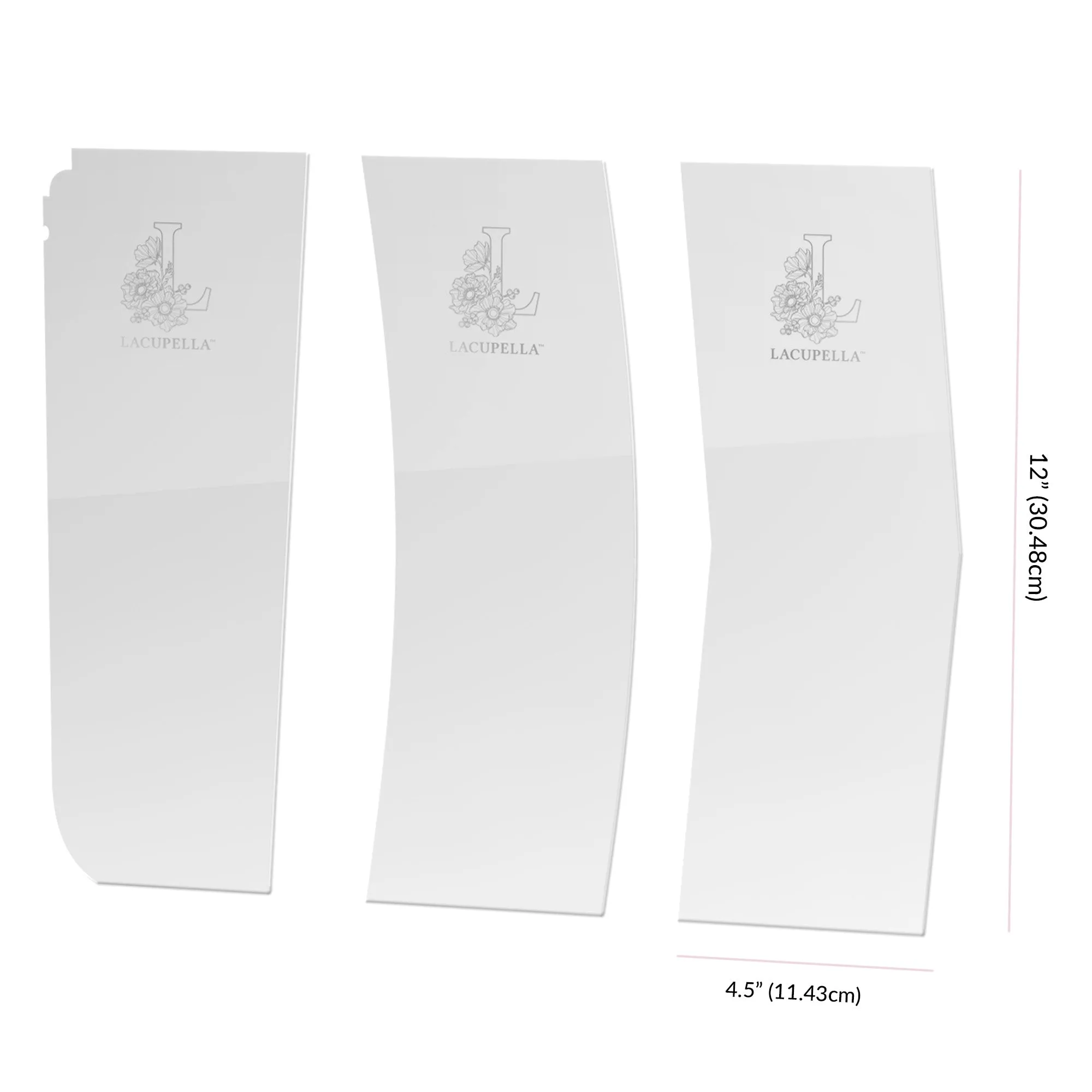 Modern Minimalist Cake Combs Set of 3 - Set D Updated Version