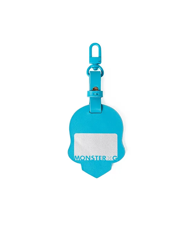 Monster G Golf & Daily Metal Skull Name Tag