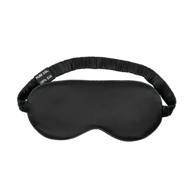 Mulberry Silk Sleep Mask - Black Onyx