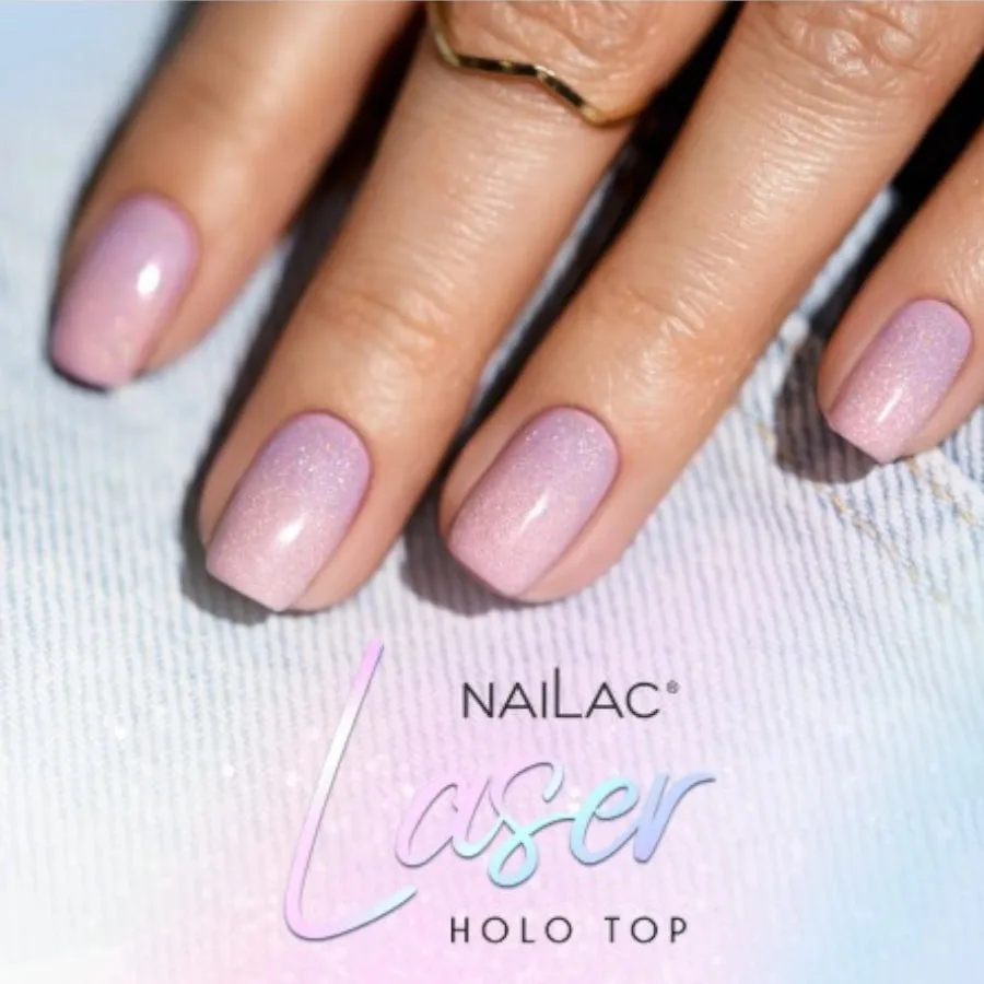 NaiLac Hybrid UV/LED Top Laser Holo