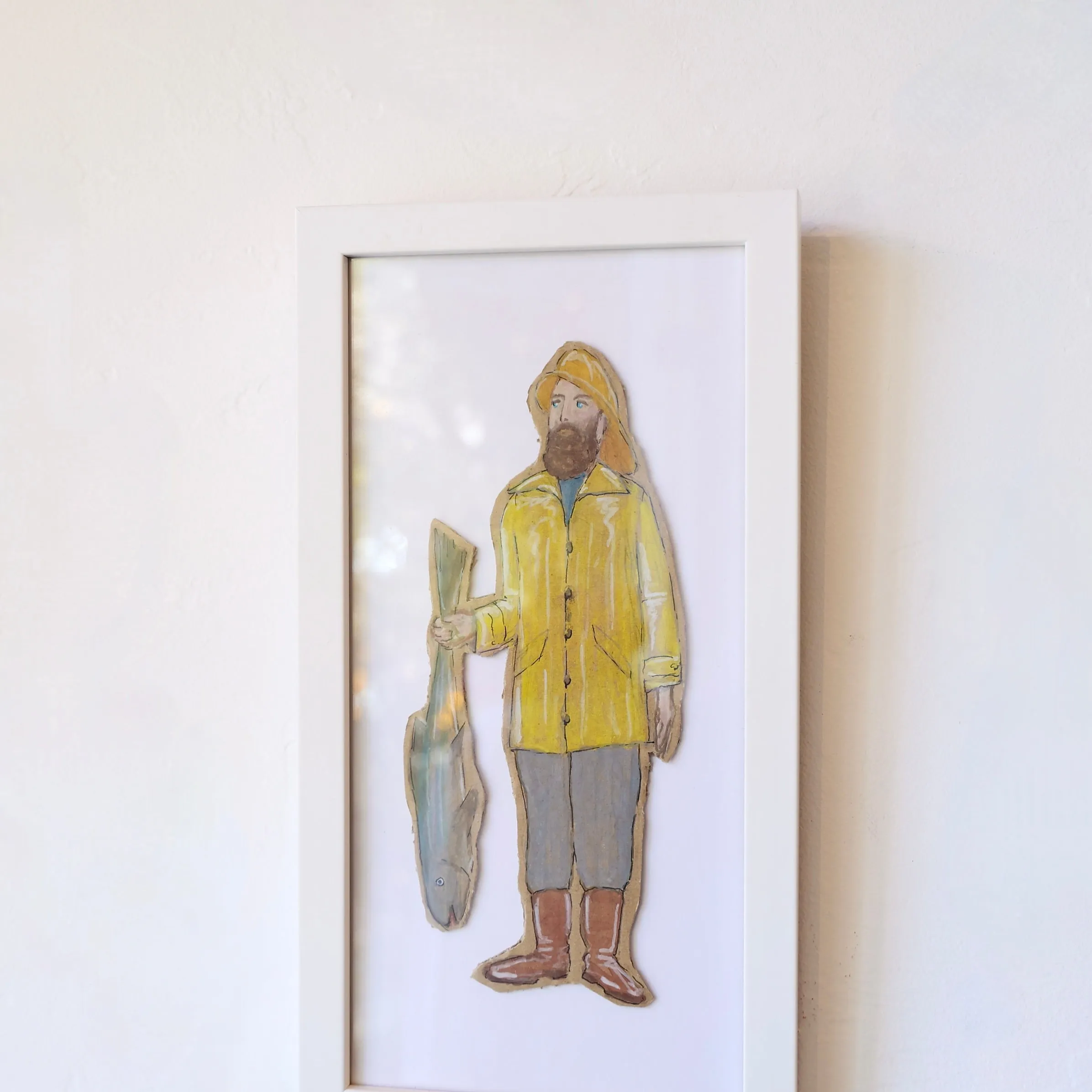 Naïm Amor Paper Doll - Fisherman
