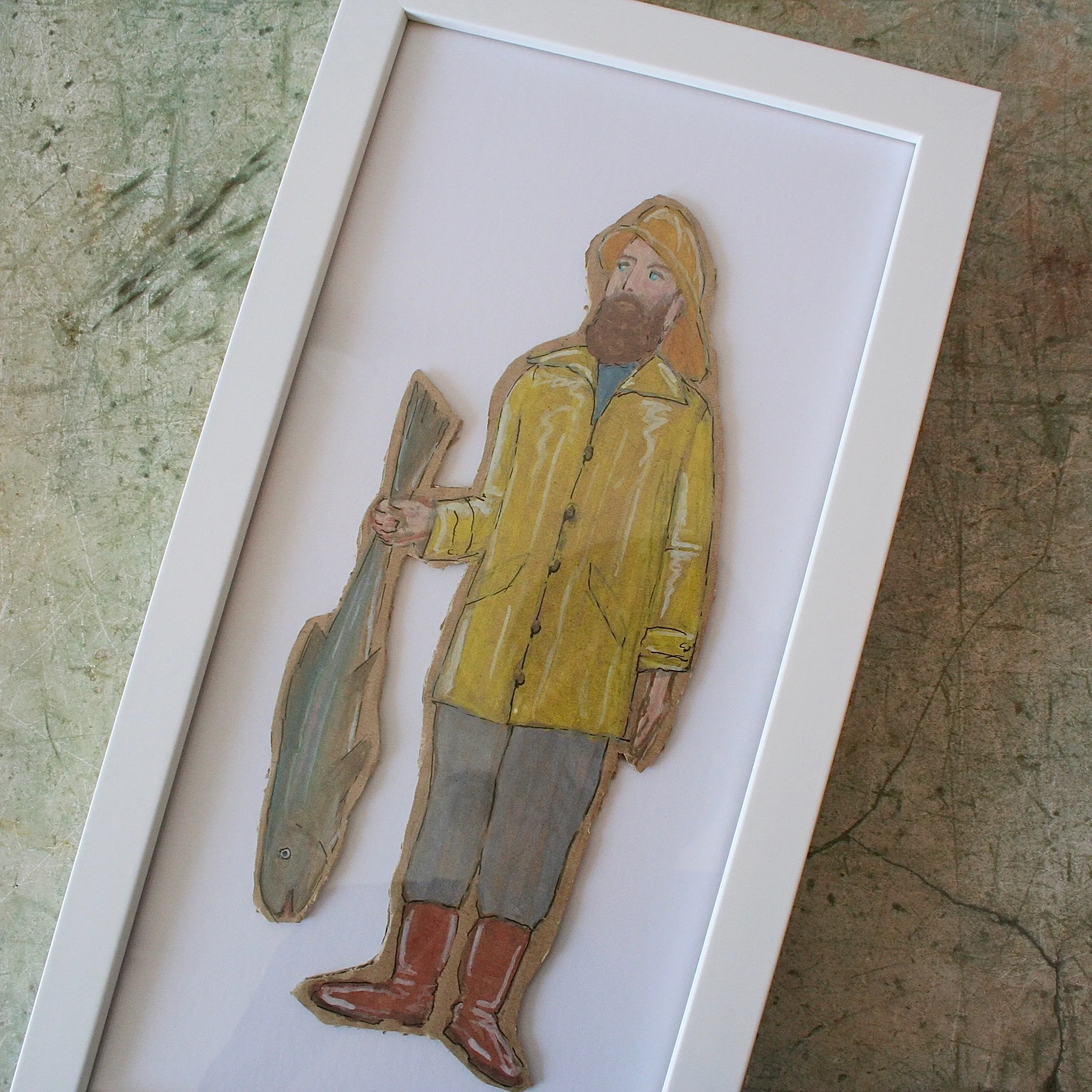 Naïm Amor Paper Doll - Fisherman