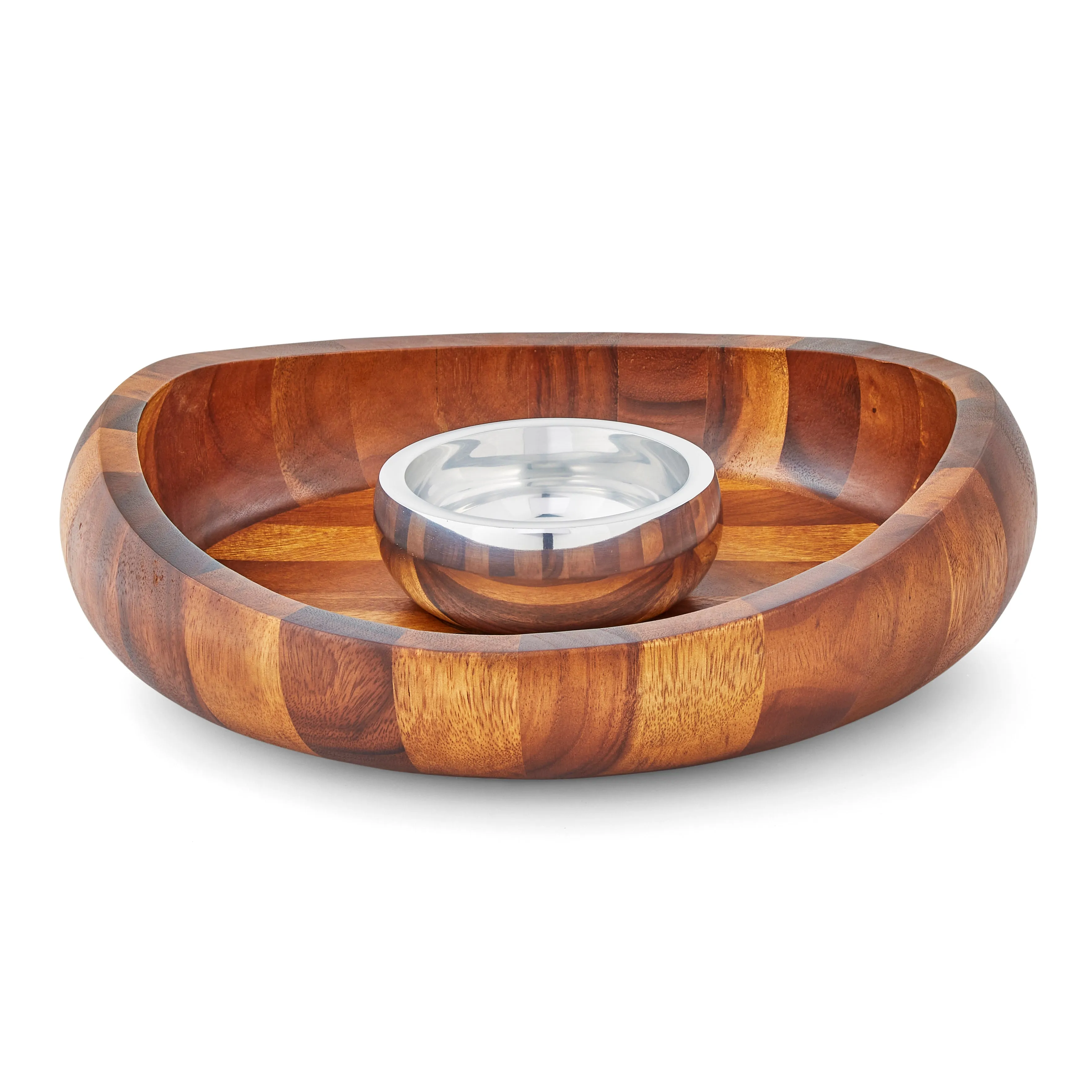 Nambe’ Butterfly Chip & Dip