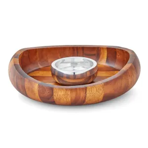 Nambe’ Butterfly Chip & Dip