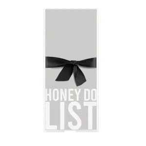Notepaper in Acrylic Tray - Honey Do List