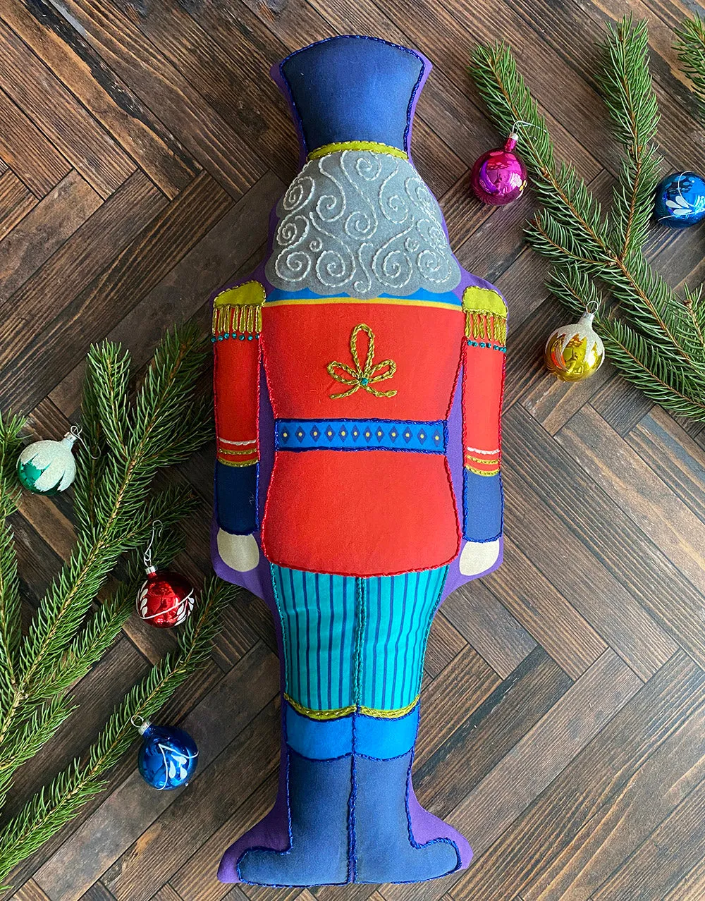 Nutcracker Doll: Cut & Sew Panel
