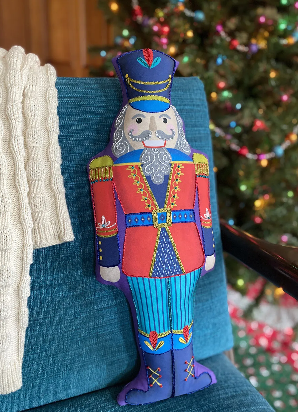 Nutcracker Doll: Cut & Sew Panel