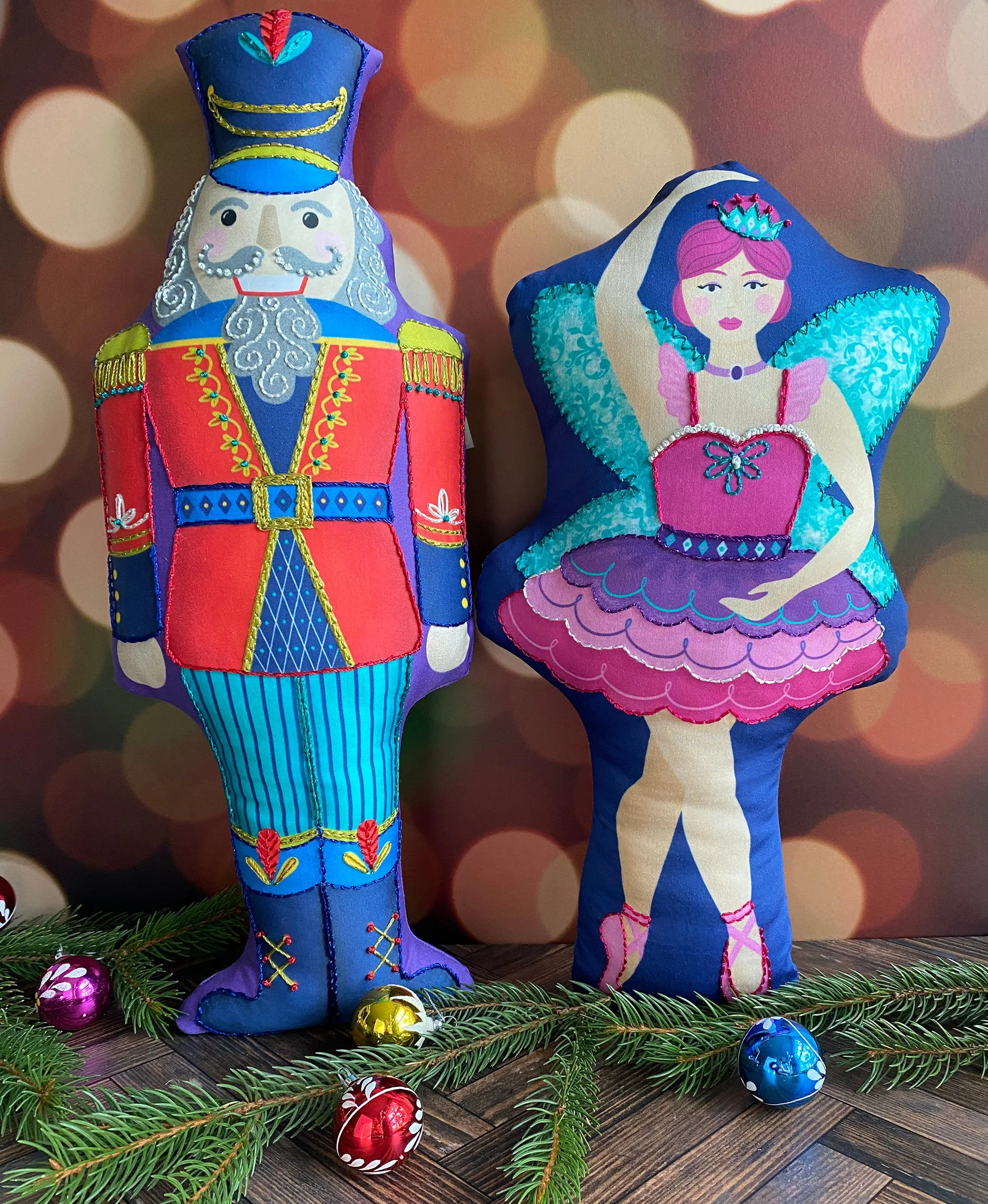 Nutcracker Doll: Cut & Sew Panel