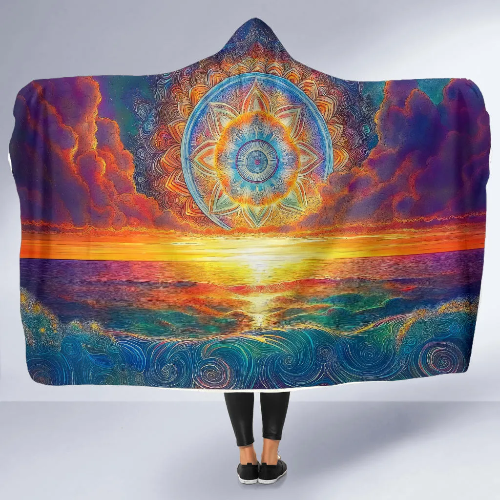 Ocean Hooded Blanket