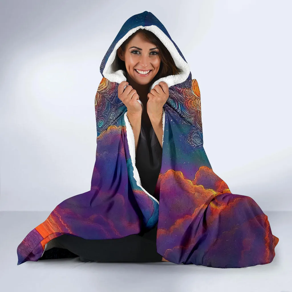 Ocean Hooded Blanket