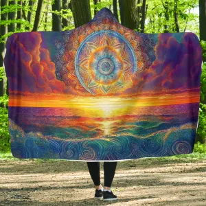 Ocean Hooded Blanket