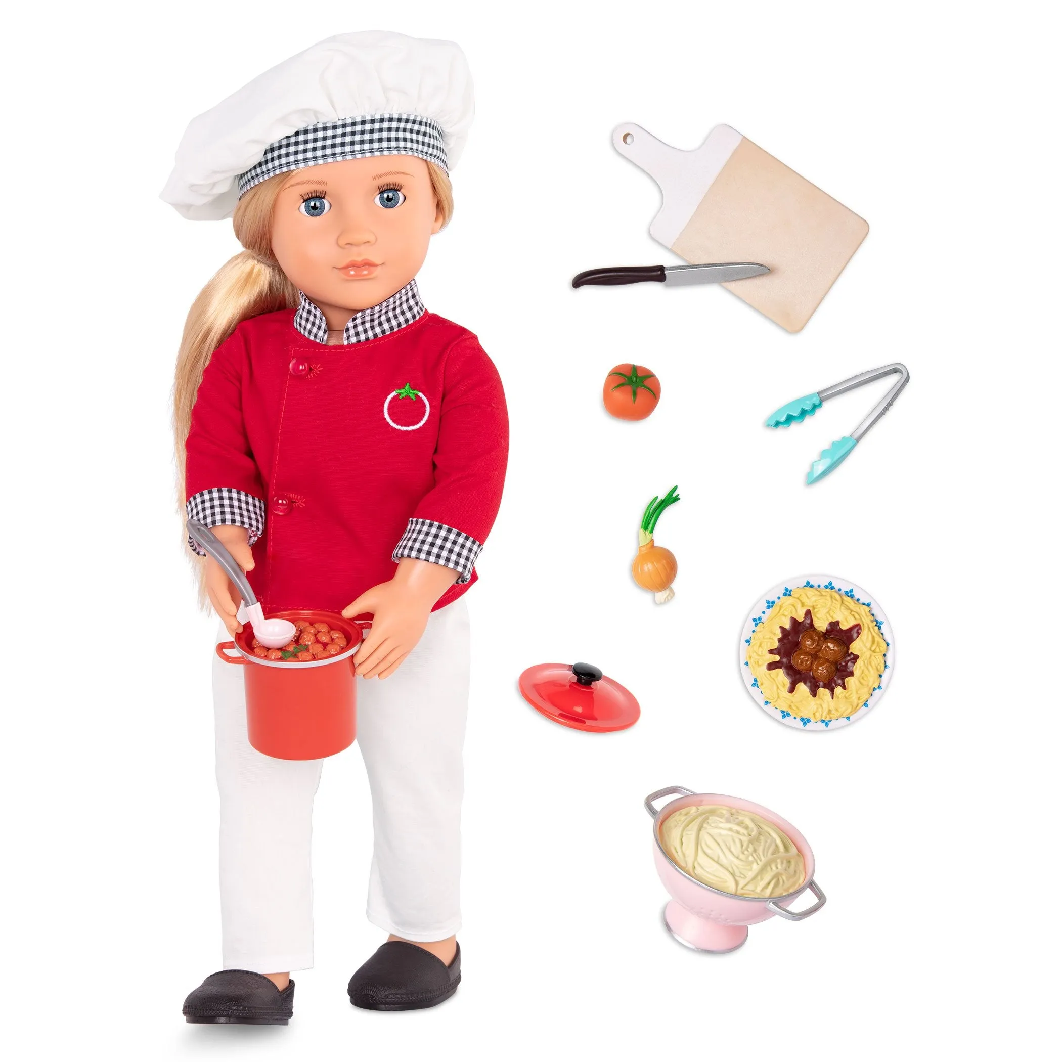 Our Generation 18" Professional Chef Doll - Chiara
