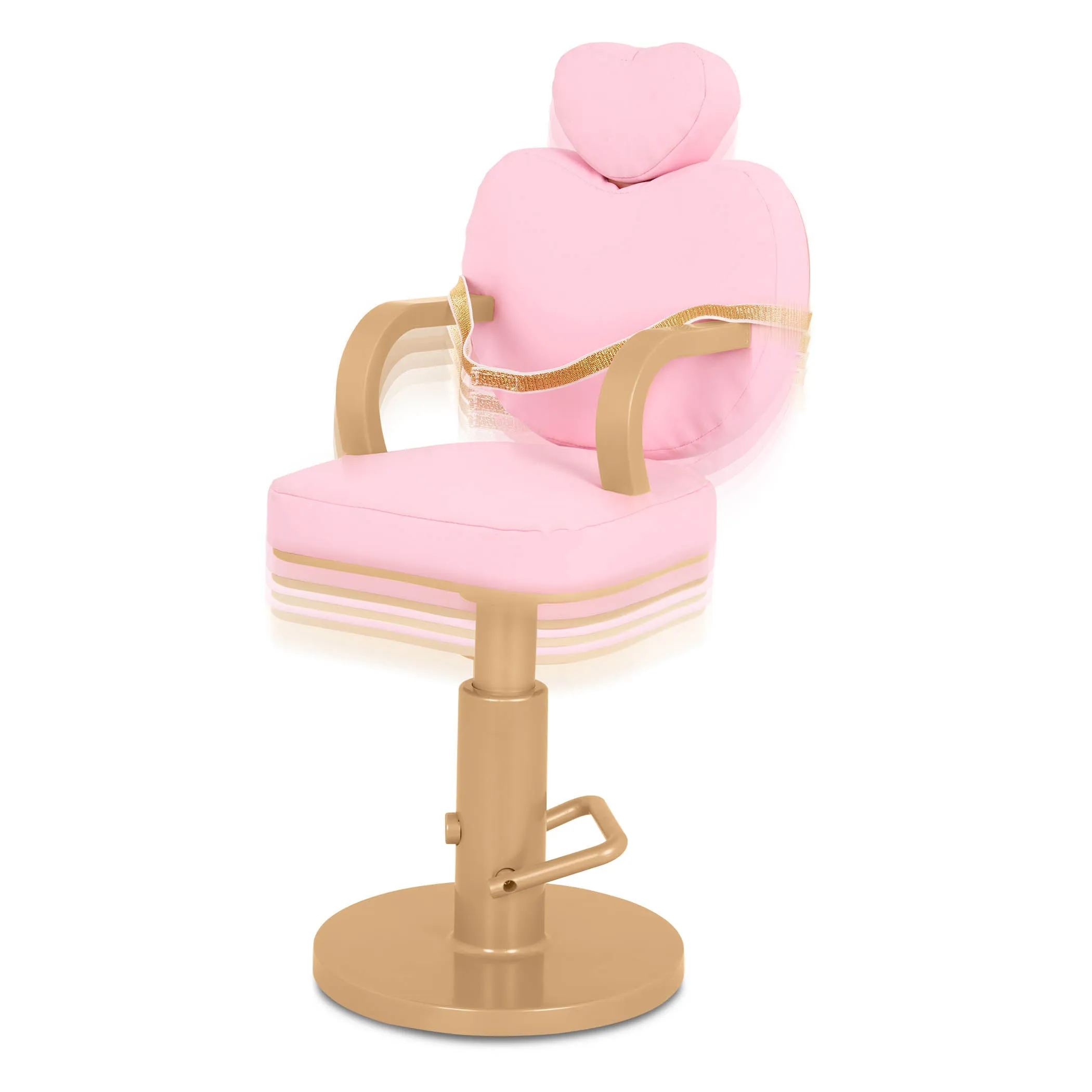 Our Generation Accessory - Heart Shaped Salon Chair w Accessories