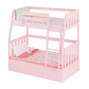 Our Generation Bunkbed w/ Butterfly pattern