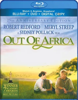Out of Africa Blu-ray   DVD   Digital Copy (Free Shipping)