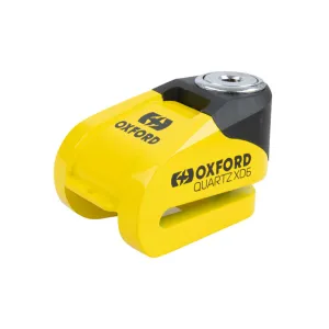 Oxford Quartz XD6 Disc Lock Yellow / Black