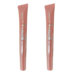 Pack of 2 Revlon Kiss Plumping Lip Creme, Apricot Silk 505