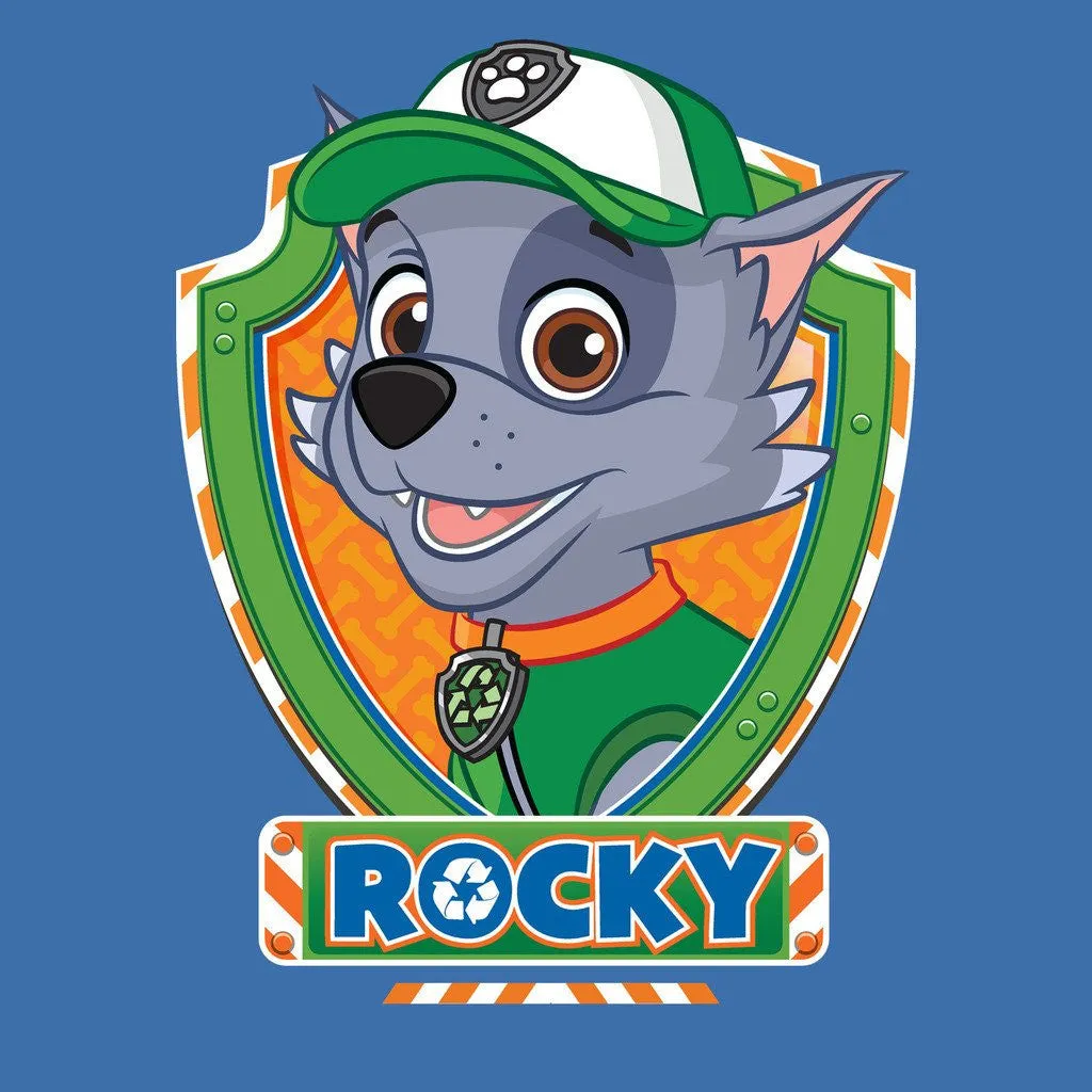 Paw Patrol Rocky Official Kid's T-Shirt (Royal Blue)