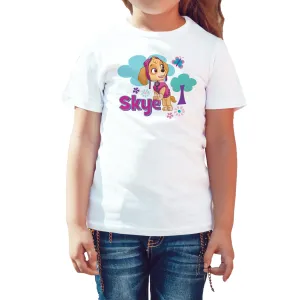 Paw Patrol Skye Official Kid's T-Shirt (White)