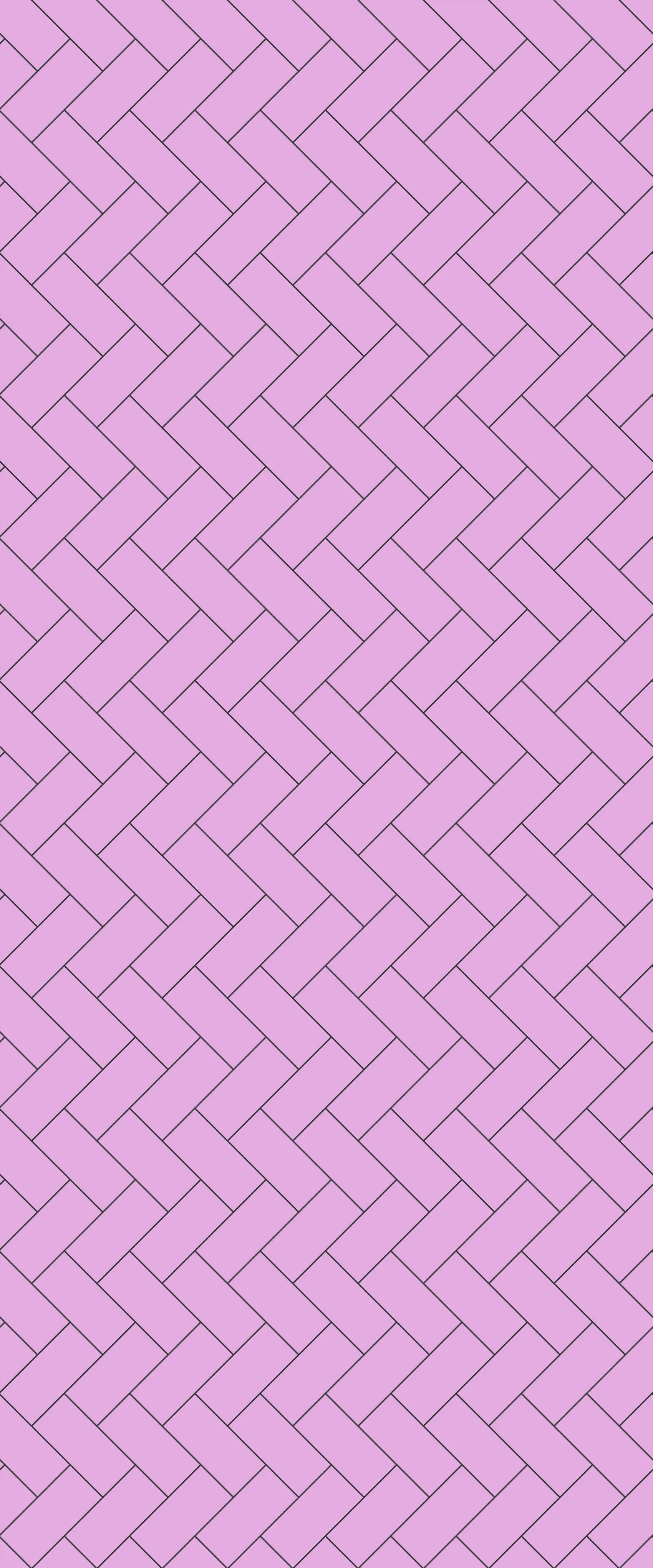 Pink Diagonal Herringbone Tile Acrylic Shower Panel 2440mm x 1220mm ( 3mm Thick)