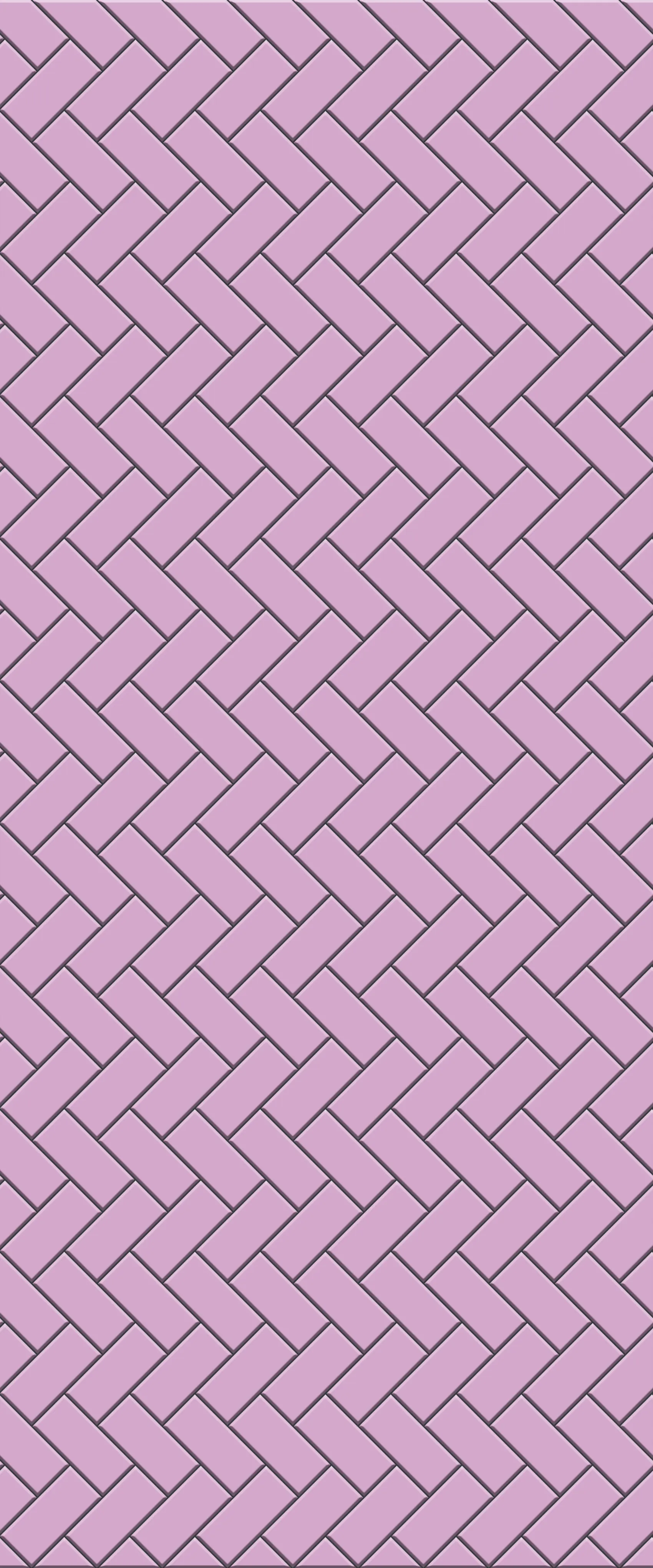 Pink Diagonal Herringbone Tile Acrylic Shower Panel 2440mm x 1220mm ( 3mm Thick)