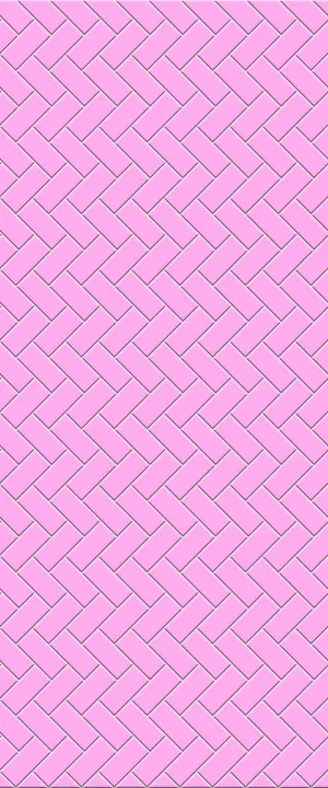 Pink Diagonal Herringbone Tile Acrylic Shower Panel 2440mm x 1220mm ( 3mm Thick)