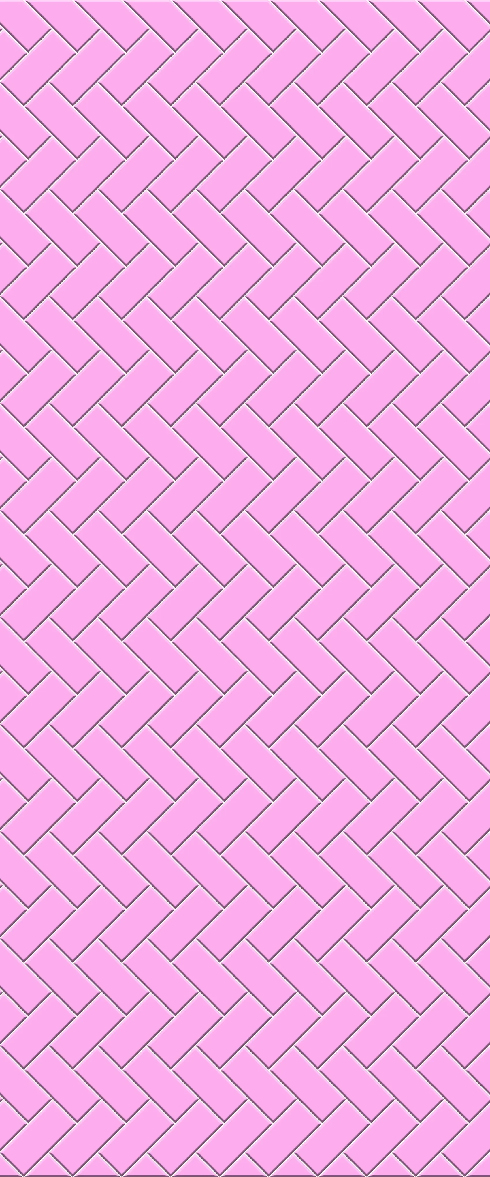 Pink Diagonal Herringbone Tile Acrylic Shower Panel 2440mm x 1220mm ( 3mm Thick)