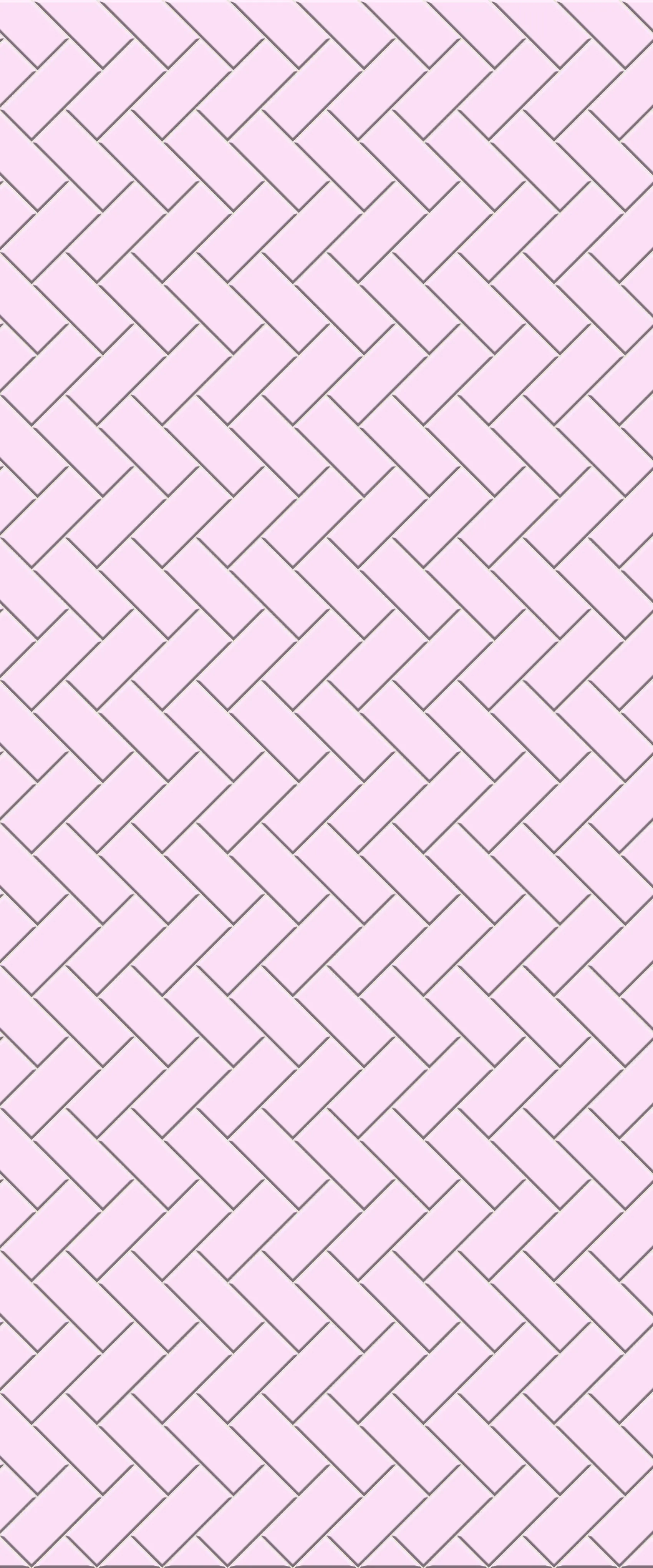Pink Diagonal Herringbone Tile Acrylic Shower Panel 2440mm x 1220mm ( 3mm Thick)