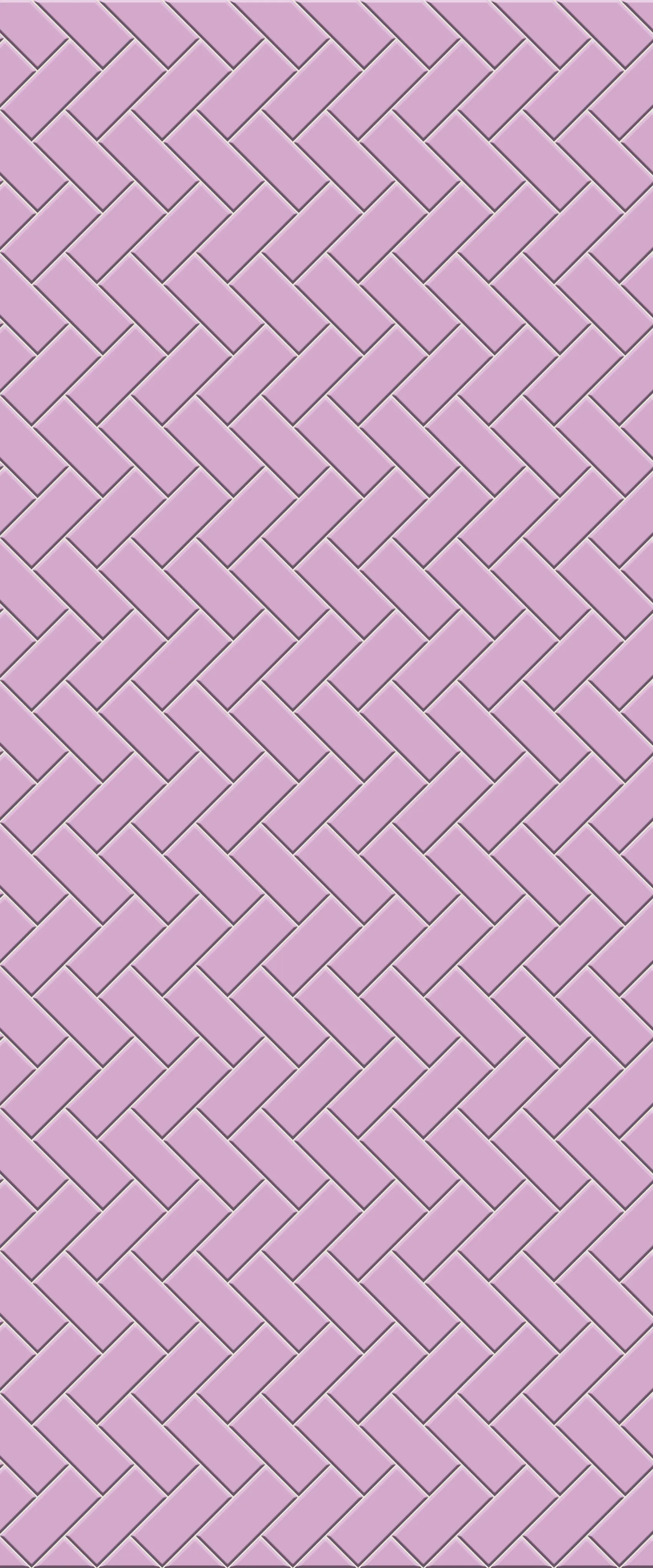 Pink Diagonal Herringbone Tile Acrylic Shower Panel 2440mm x 1220mm ( 3mm Thick)