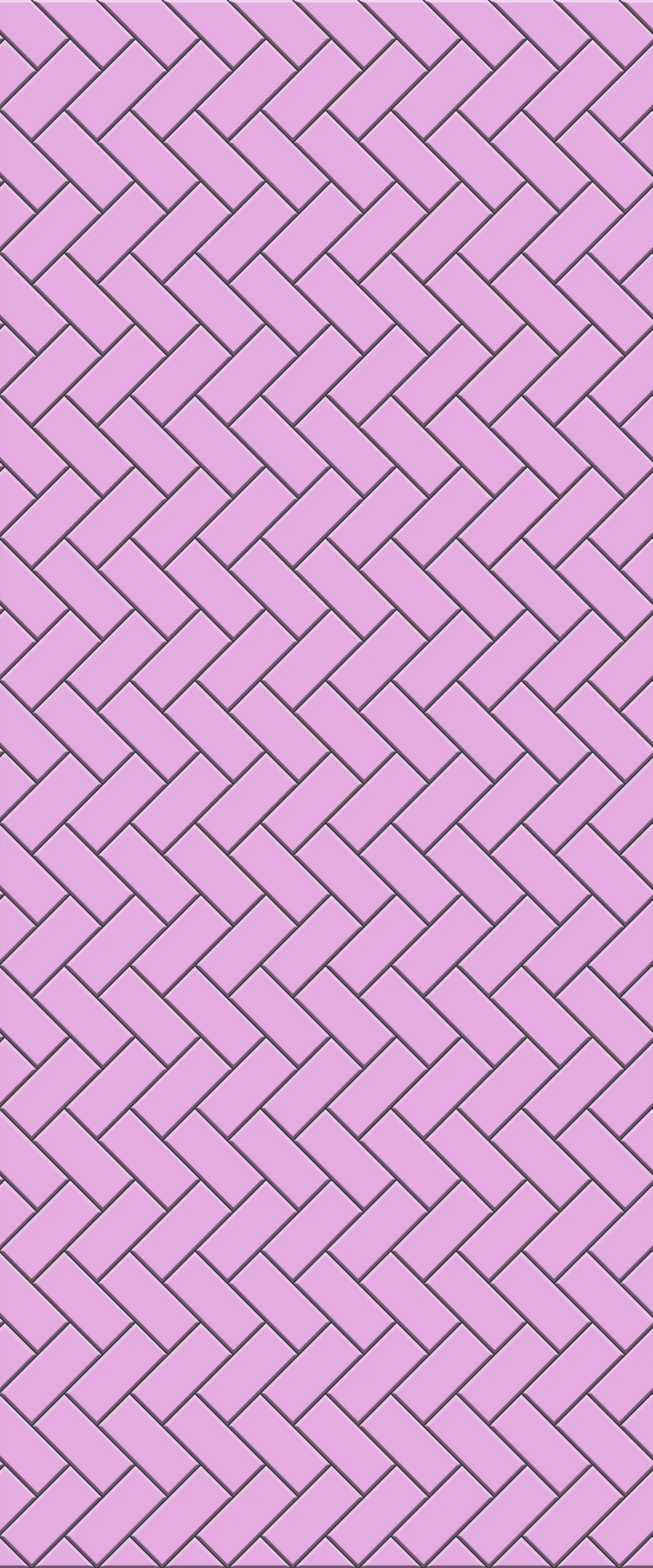 Pink Diagonal Herringbone Tile Acrylic Shower Panel 2440mm x 1220mm ( 3mm Thick)