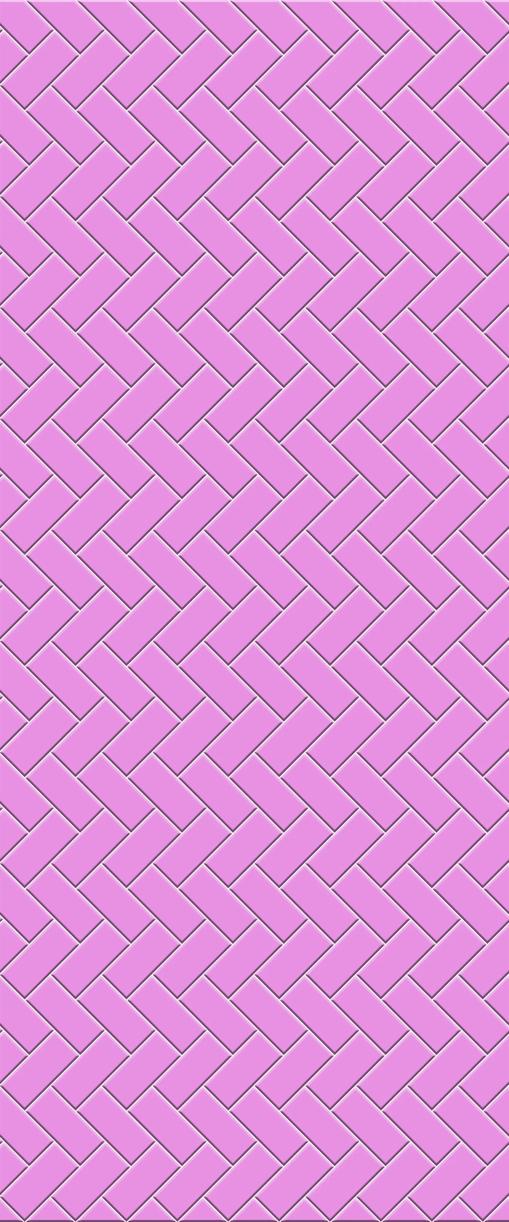 Pink Diagonal Herringbone Tile Acrylic Shower Panel 2440mm x 1220mm ( 3mm Thick)