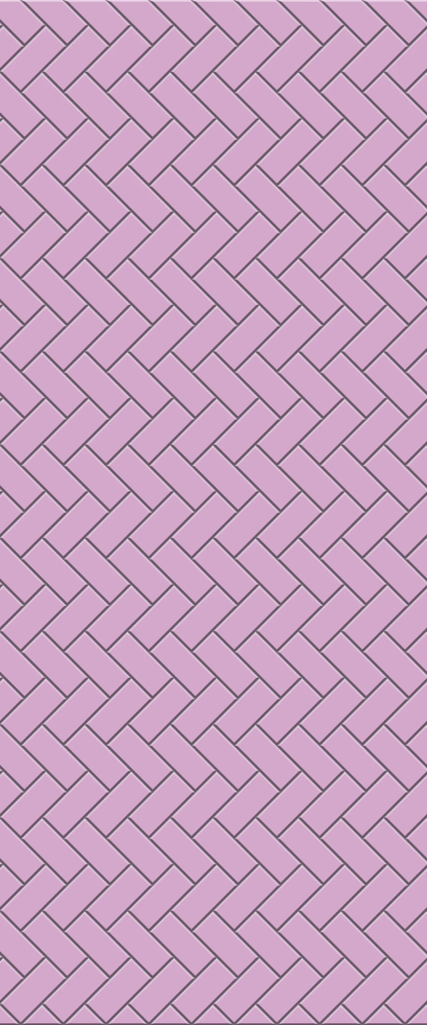 Pink Diagonal Herringbone Tile Acrylic Shower Panel 2440mm x 1220mm ( 3mm Thick)