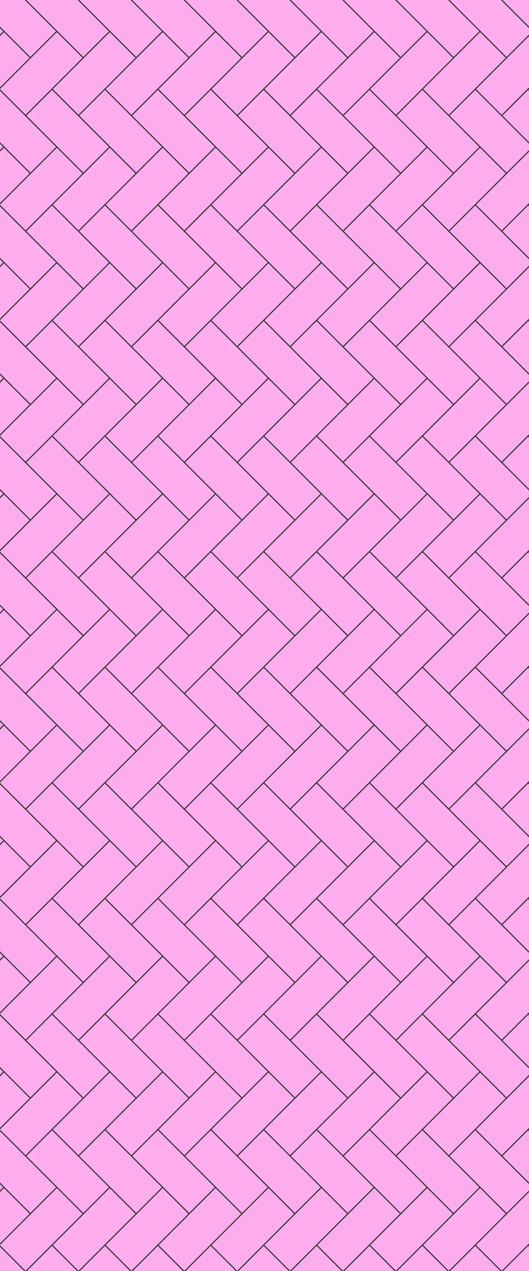 Pink Diagonal Herringbone Tile Acrylic Shower Panel 2440mm x 1220mm ( 3mm Thick)